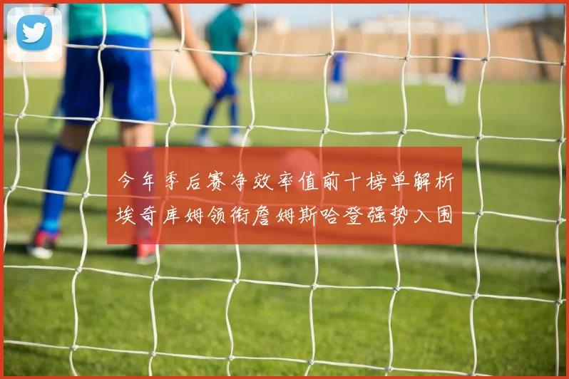 今年季后赛净效率值前十榜单解析埃奇库姆领衔詹姆斯哈登强势入围